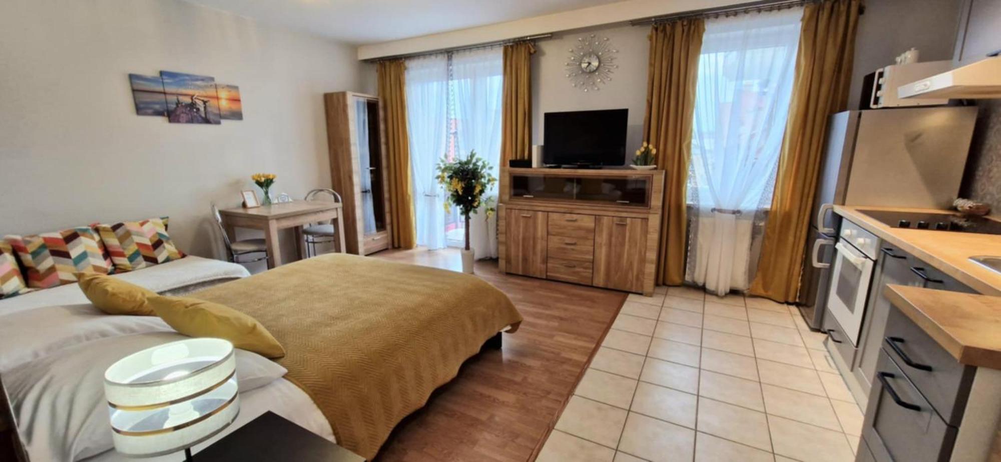 Cozy Modern Apartment Sunrise Studio 35M2 Balcony 3 Persons Kraków Exteriör bild